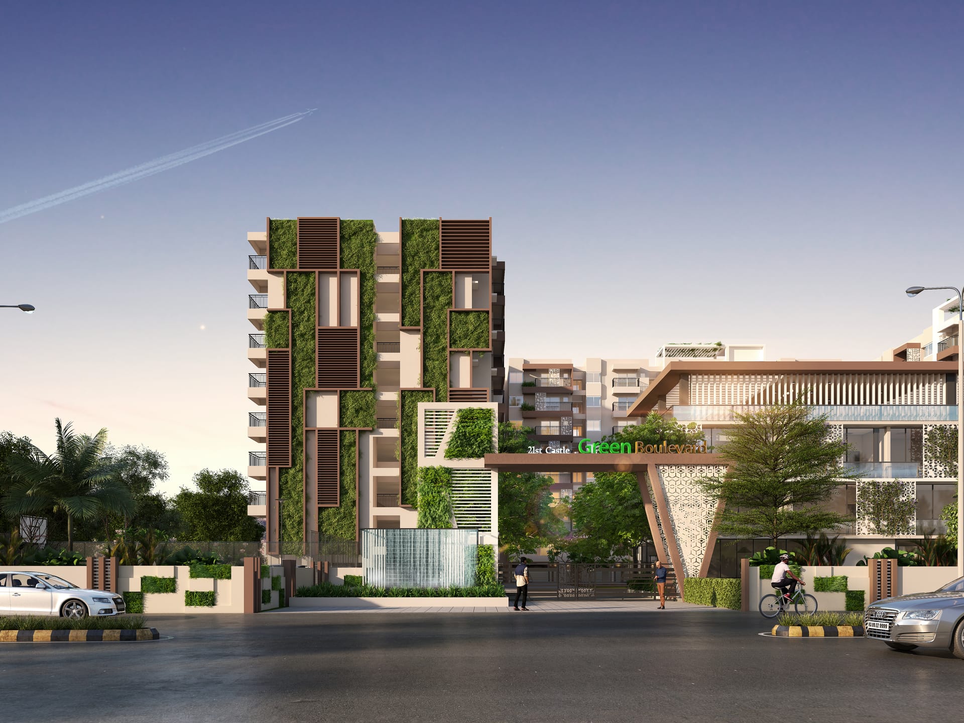 Green Boulevard Apartments - Premium residential complex in Sarjapur Road Bangalore